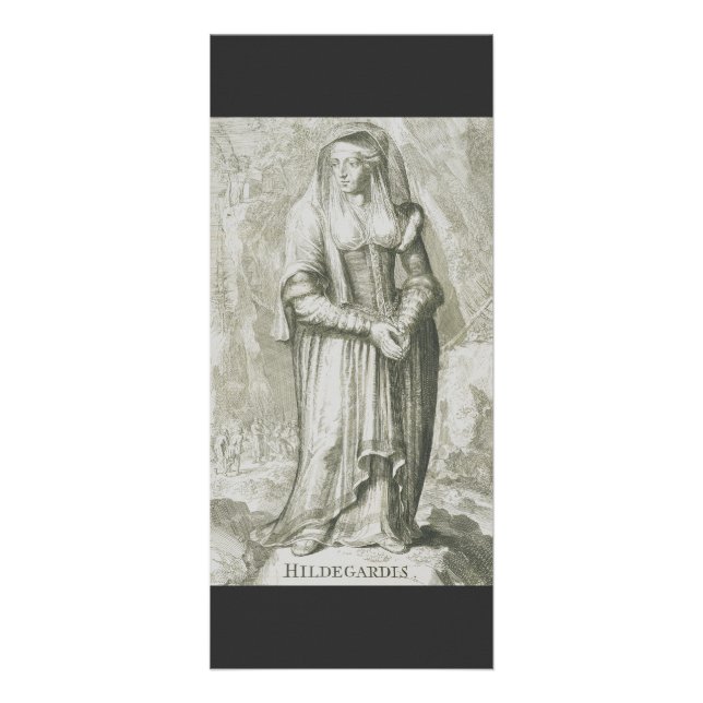 Carte Publicitaire Saint Hildegard de Bingen (Devant)