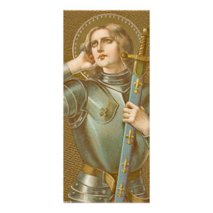 Carte Publicitaire Saint Jean d'Arc (JM 28) (Style 2)