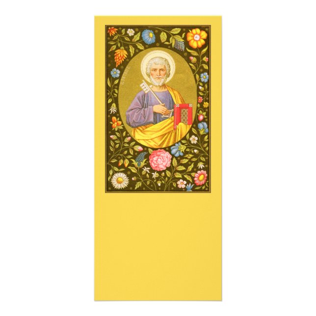 Carte Publicitaire Saint Pierre l'Apôtre (PM 07) Vierge personnalisab (Devant)