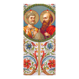 Carte Publicitaire SS. Pierre et Paul, Apôtres (JMAS 01)