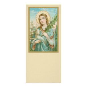 Carte Publicitaire St. Agnes de Rome (MH 01)