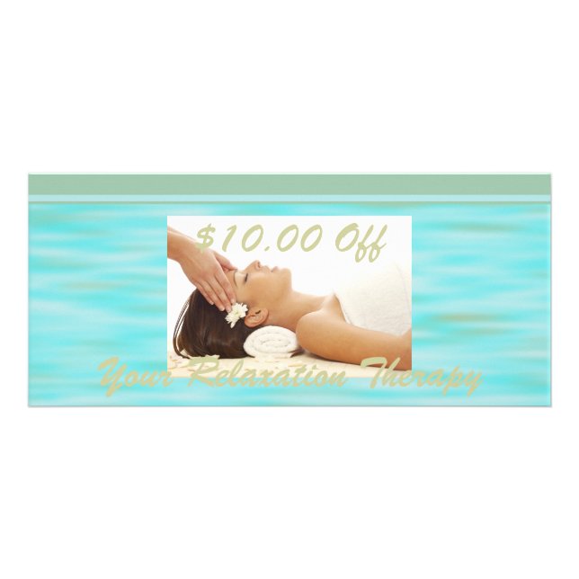 Carte Publicitaire Station thermale calme $10,00 (Devant)