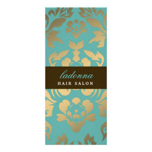 Carte Publicitaire Topaze de brun de damassé de 311 Ladonna