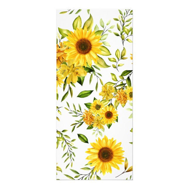 Carte Publicitaire Tournesol 8 (Devant)