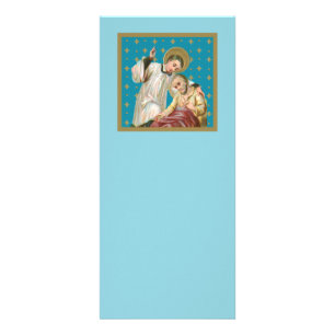 Carte Publicitaire Victime de St. Aloysius Gonzaga & Plague (M 006)