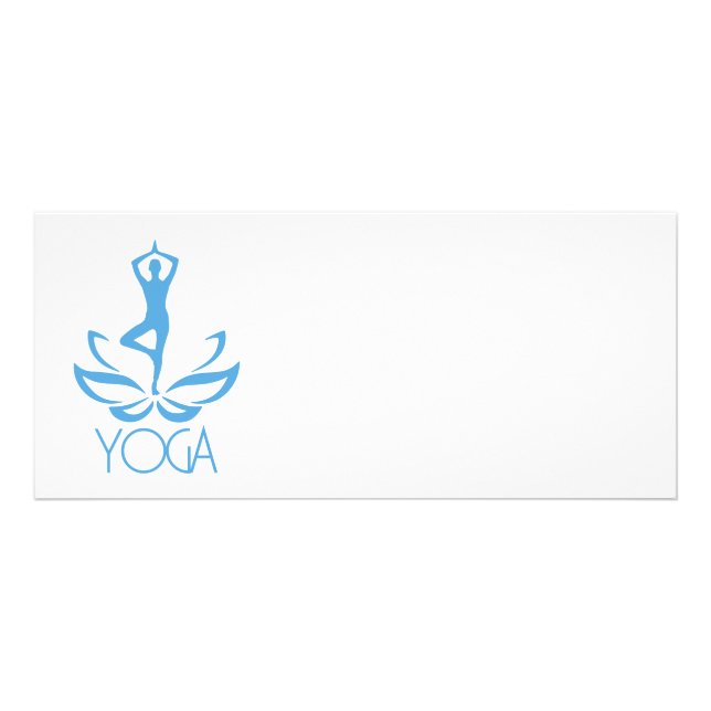 Carte Publicitaire Yoga (Devant)