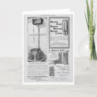 Carte Publicité du début du XXe siècle