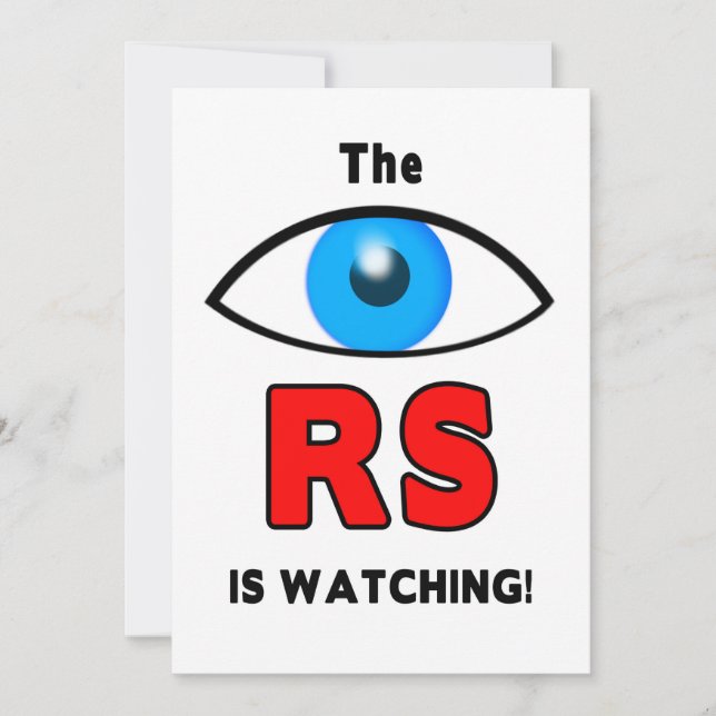 CARTE PUBLICITÉ IRS FUNNY - PRÉPARATIONS FISCALES (Devant)