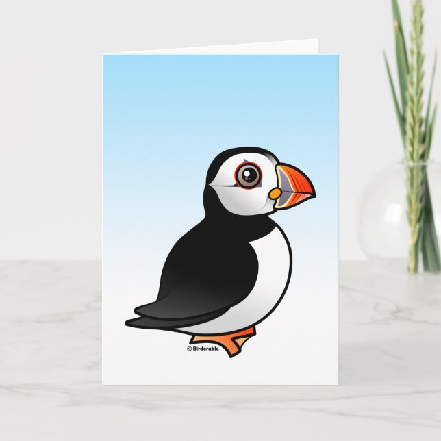 Carte Puffin de l'Atlantique (Devant)