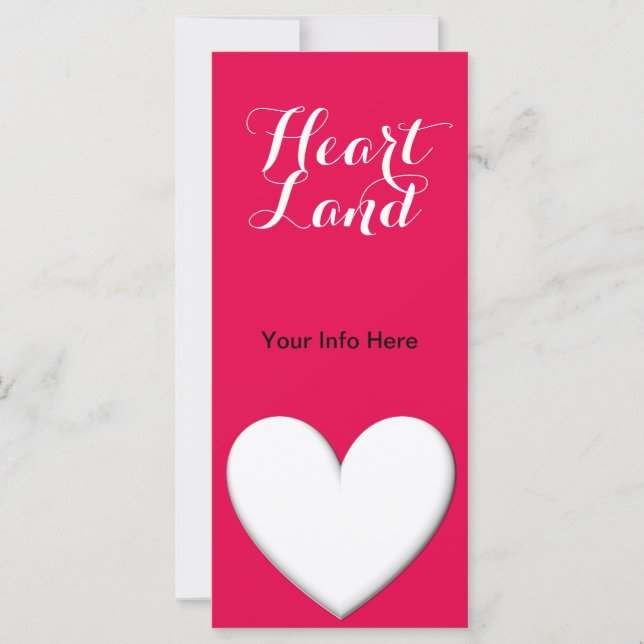 Carte Puffy Heart (Devant)