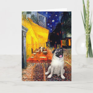 Carte Pug 10 (faon) - Café de la terrasse