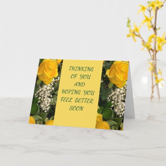 Carte Puits de Yellow Roses (Fleur jaune)