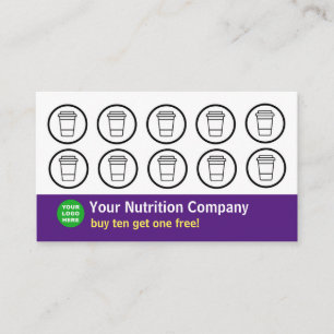 Carte Punch Compagnie Nutrition violet