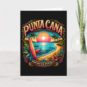 Carte Punta Cana République dominicaine vacances plage 