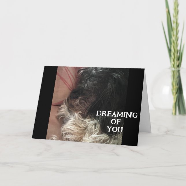 CARTE PUP A DES RÊVES DE COMMENT VOUS CÉLÉBREZ L'ANNIVER (Devant)