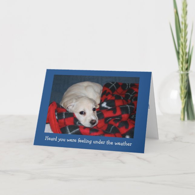 Carte Puppy s'en sort bien (Devant)