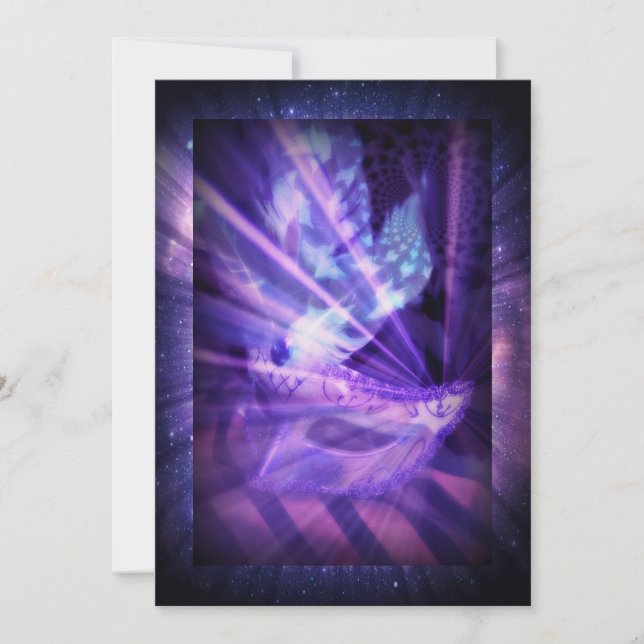 Carte Purple Masquerade (Devant)