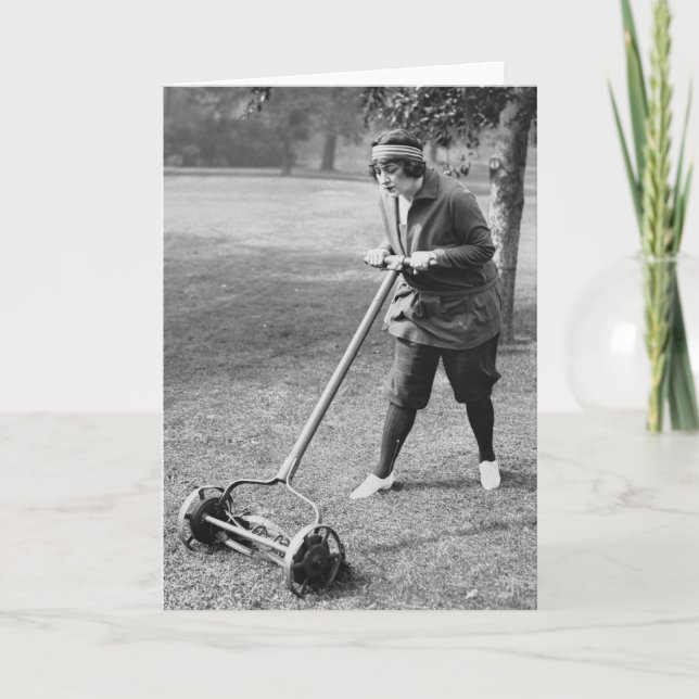 Carte Push Reel Mower, années 1910 (Devant)