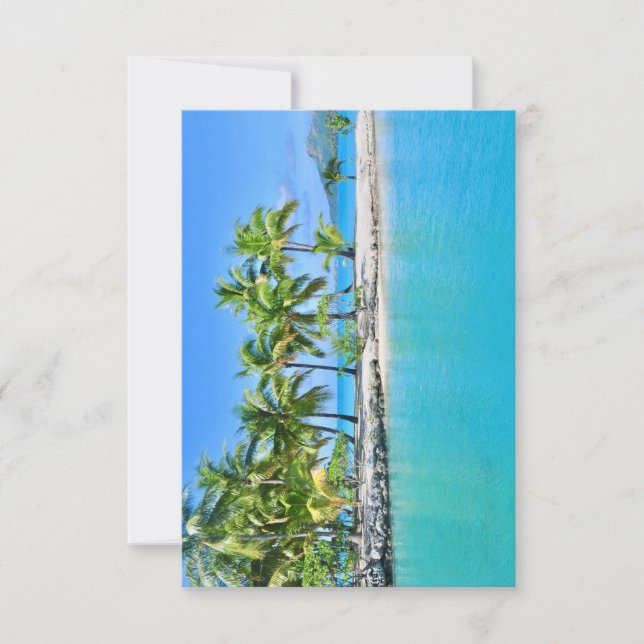 Carte Puzzle de la lagune Bora Bora (Devant)