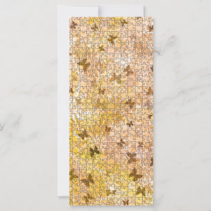 Carte Puzzle Papillons et Daisies-Browns par STaylor