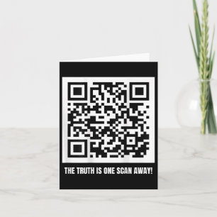 Carte Qr Trump Dancing Code Merch Uni-adulte, Noir,