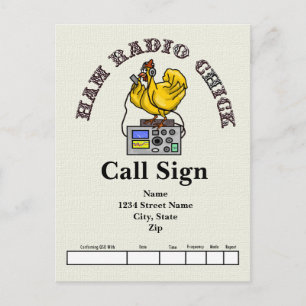 Carte QSL Chic Ham Radio