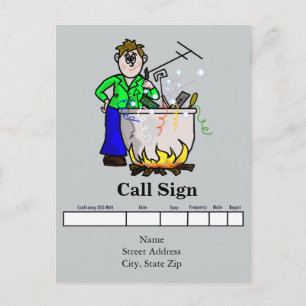 Carte QSL Homebrew Ham Personnaliser It!