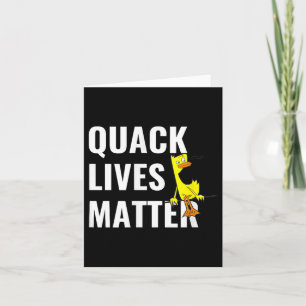 Carte Quack Lives Sauve Le Canard Mignon Conseils Pour U