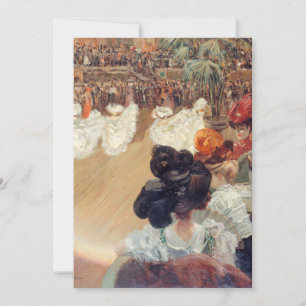 Carte Quadrille au bal Tabarin   Louis Abel-Truchet