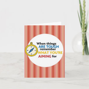 Carte Quand les choses sont difficiles