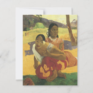 Carte Quand vous marierez-vous ? par Paul Gauguin, Art V