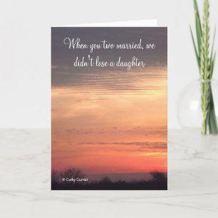 Carte Quand vous vous êtes mariés, Anniversaire Card