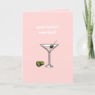 Carte Quarantini Martini ? Joyeux Anniversaire 19 Amusan