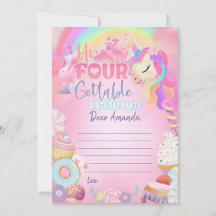 Carte quatre fois Sweet Time Capsule
