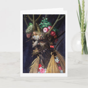 Carte Quatre saisons dans une tête, Arcimboldo