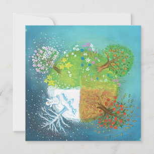 Carte Quatre saisons sur Terre