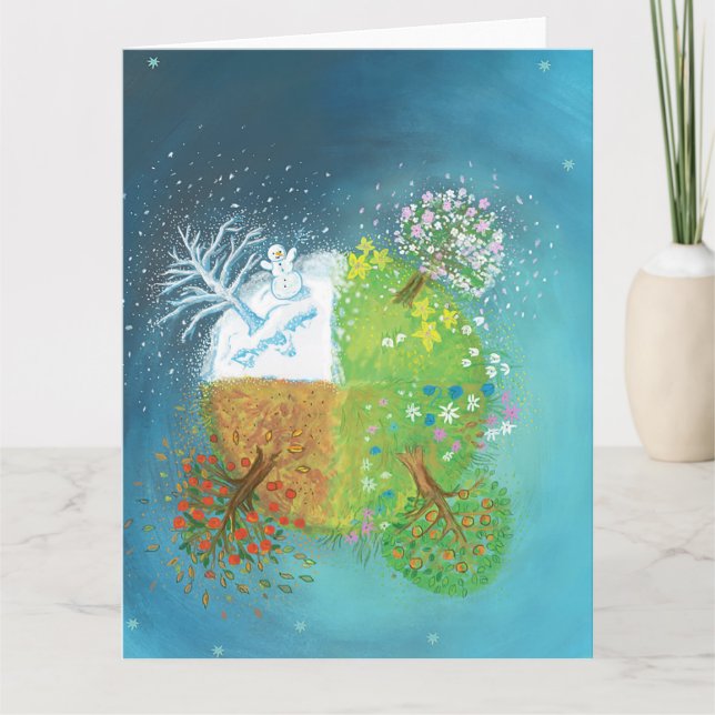 Carte Quatre saisons sur Terre (Devant)
