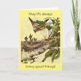 Carte Que la vie apporte toujours de bonnes choses ! Joy