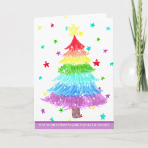 Carte Que votre Noël soit brillant et éclatant