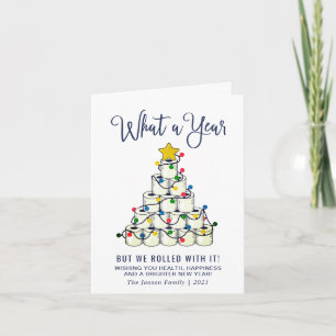 Carte Quelle année Noël Noël Fêtes de voeux