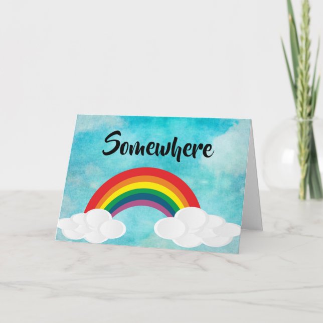 Carte Quelque part (Devant)