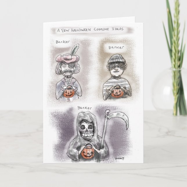 Carte Quelques idées de costume de Halloween (Devant)