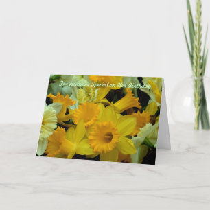 Carte Quelqu'un spécial sur son anniversaire