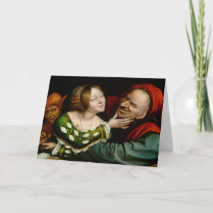 Carte Quentin Matsys - Amateurs jumelés
