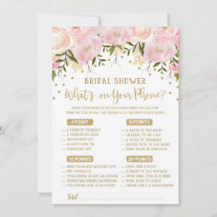 Carte Qu'est-ce qu'il y a sur ton téléphone jeu enterrem