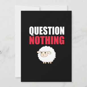 Carte Question Aucun mouton