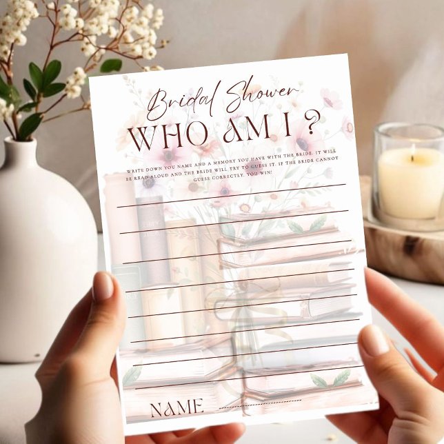 Carte Qui suis-je Storybook Fête des mariées jeu (Créateur téléchargé)