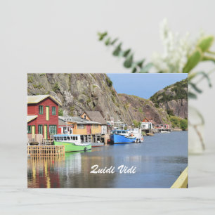 Carte Quidi Vidi, Terre-Neuve