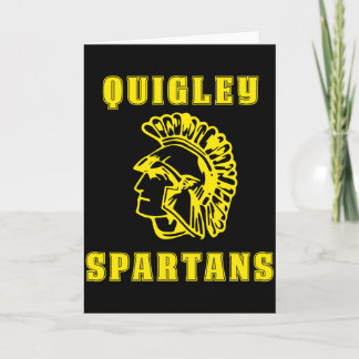 Carte Quigley Spartans T Shirt tête 