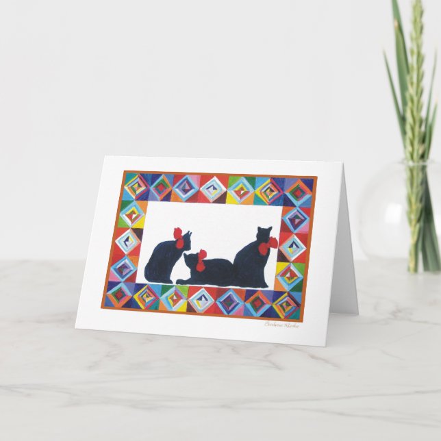 Carte Quilt série #2 (Devant)